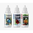 AquaNature Special Combo Betta Water Conditioner, Betta Cure & Betta Black Water (Water Conditioner, Treats Bacterial & Fungal Infection & Simulation of Amazon Water Conditioner) 30ml Each