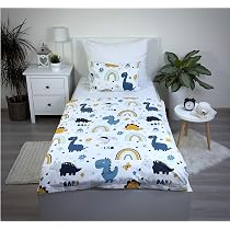Alvi Bettwäsche Standard Aqua Dot – Kissenbezug 80x80 Cm + 35x40 Cm, Waschbar