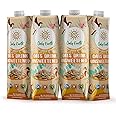 Only Earth Oats Beverage | Unsweetened Drink | Lactose Free | Preservatives Free | Plant Based | Dairy Alternative | Source of Calcium | Source of Vitamin B1, B2 & B12 1 Litre (Pack of 4)