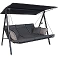 Amazon.de Angerer Lounge Hollywoodschaukel, grau