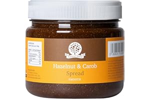 ‎NUTURAL WORLD Nutural World - Cremiger Haselnuss- und Johannisbrot-Aufstrich (1kg) - Preisgekröntes Produkt