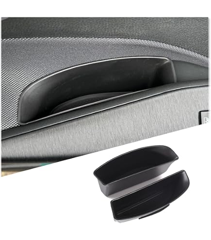 Cloison De Rangement Centrale Pour VW ID.3 – Boîte Organisatrice Accoudoir, Accessoire Intérieur Noir