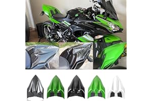 Midimttop compatible with Ninja650 Z650 coprisedile passeggero passeggero passeggero rigido sedile singolo gobba Faring Ninja 650 Z 650 2017-2023 2024 (Verde chiaro)