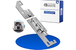 ‎YOUR DAY MATE Hecktürverriegelung für H1/H2 Dach, kompatibel mit FIAT Ducato, Citroën Jumper/Relay, Peugeot Boxer, ab Baujahr 2006, Einbruchschutz Wohnmobil, Hecktür Schloss zum Nachrüsten, Prick Stop Lock