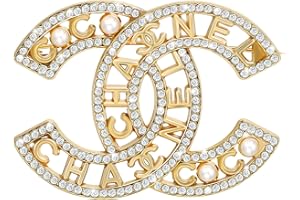 OLIWAN Perle Brosche mit Diamant Brosche Silber Gold Frauen Geschenk für Weihnachten und Ostern Geschenk