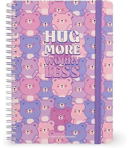 Kunisawa Find Slim Notebook White Soft Cover A5 40 Squared Pages