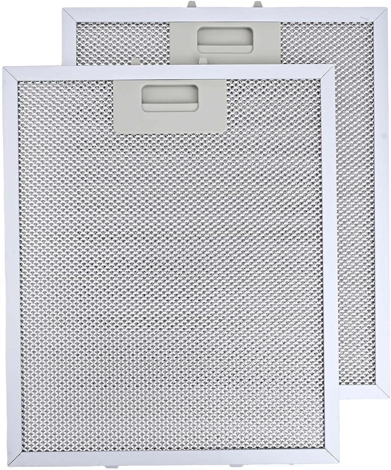 CNANRNANC 2 filtros de grasa de malla de aluminio de metal para campana extractora, 300 x 250 mm para campana extractora RANGEMASTER, filtro de metal para varias marcas de campanas extractoras (2