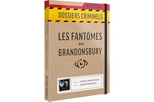 PLATONIA GAMES Dossiers Criminels - Les Fantômes de Brandonsbury : Découvrez Les Secrets Obscurs d'un Hôtel Maudit - Jeu de Societe Escape Game - Jeu d’Enquête Immersif et Collaboratif - 1-6 Joueurs