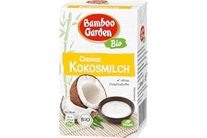 ‎BAMBOO GARDEN Bamboo Garden Bio Kokosmilch, 250 ml (Verpackungsdesign kann abweichen)