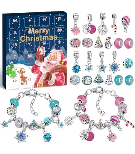Blazelife Bracelet Calendrier de l'Avent 2023 - 24 jours - Calendrier de l' Avent Blazelife Bracelet Calendrier de l'Avent 2023 - 24 jours - Calendrier de l' Avent