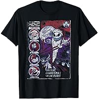 Nightmare Before Christmas Jack & Sally Tarot Card T-Shirt - Official Disney Tim Burton Merchandise