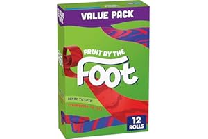 BETTY CROCKER Fruit by The Foot Fruit Flavored Snacks Value Pack