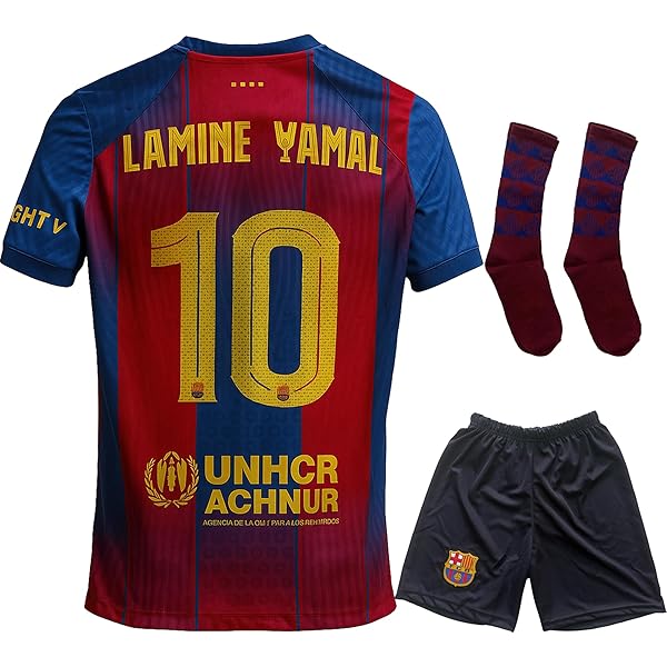 Maglia Calcio Neymar Jr. Al Hilal #10 - Set Bambino 2023/2024, Maglia + Pantaloncini, Poliestere - Foto 6