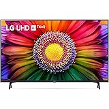 LG UHD 43'', Smart TV 4K, 43UR80006LJ, Serie UR80 2023, Processore α5 Gen6, HDR10 Pro, Filmmaker Mode, Game Optimizer, Wi-Fi,