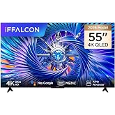 iFFALCON 55U65A Pro 55 İn&ccedil; Akıllı TV 4K QLED Renkli Quantum Crystal HDR 10+ Gaming Google TV, Dolby Vision Atmos, DTS Virtual