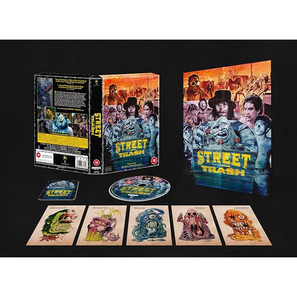 Street Trash - Double Pack [2024 and 1987] [Blu-ray] [Region B