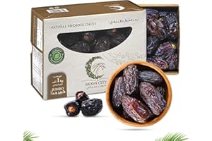 ‎A’LUCRA Alucra Medjool Datteln Jumbo 1 kg - Extra große frische Datteln Medjool aus Palästina - Natürlich süße Hurma ohne Zuckerzusatz - Weiches Fruchtfleisch & intensiver Geschmack.