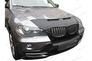 AUTO-BRA Bonnet Bra AB-00815 Auto Bra Compatible avec BMW X5 E70 2006-2013 Bra DE Capot - Protege Capot Tuning