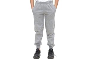 KHIM Pantalon de jogging pour enfants Unisexe Filles Garçons Activewear