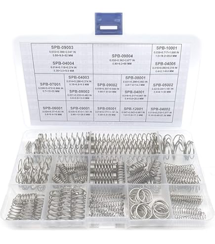 SUS301 Constant Force Spring – 16.49 Lbs Load, 1.47" ID, Pack Of 5
