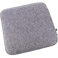 Luxflair Filz Sitzkissen Für Thonet Stühle – Dunkelgrau/graumeliert, 43,5x41,5 Cm