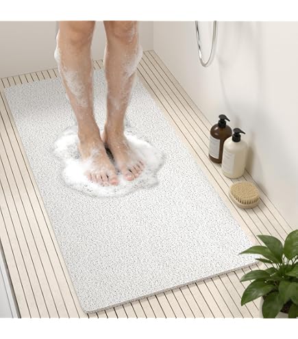 YWZQY Tappetino Antiscivolo per drenaggio Tappetino per Pavimento in PVC Tappetino per Area umida, per Piscina Doccia Sauna Spa Vasca da Bagno, Cuscino per Interni/Esterni