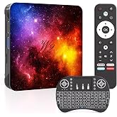 Android TV Box 14, 4GB RAM 128GB ROM Mali-G31, WiFi 6, Bluetooth 5.0, 8K UHD 3D, Ports USB and HDMI, Android TV Box 14 Avec M