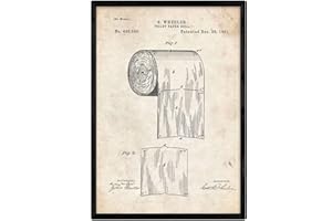 Nacnic Patentes-Vater - Papel Higienico - Fondo Vintage