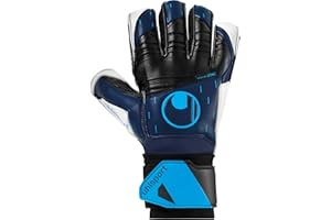 uhlsport Speed Contact Soft Flex Frame Gants de Gardien de But Enfants Adolescents Adultes débutants et avancés - Grip antidérapant et Grande durabilité - avec Protection des Doigts