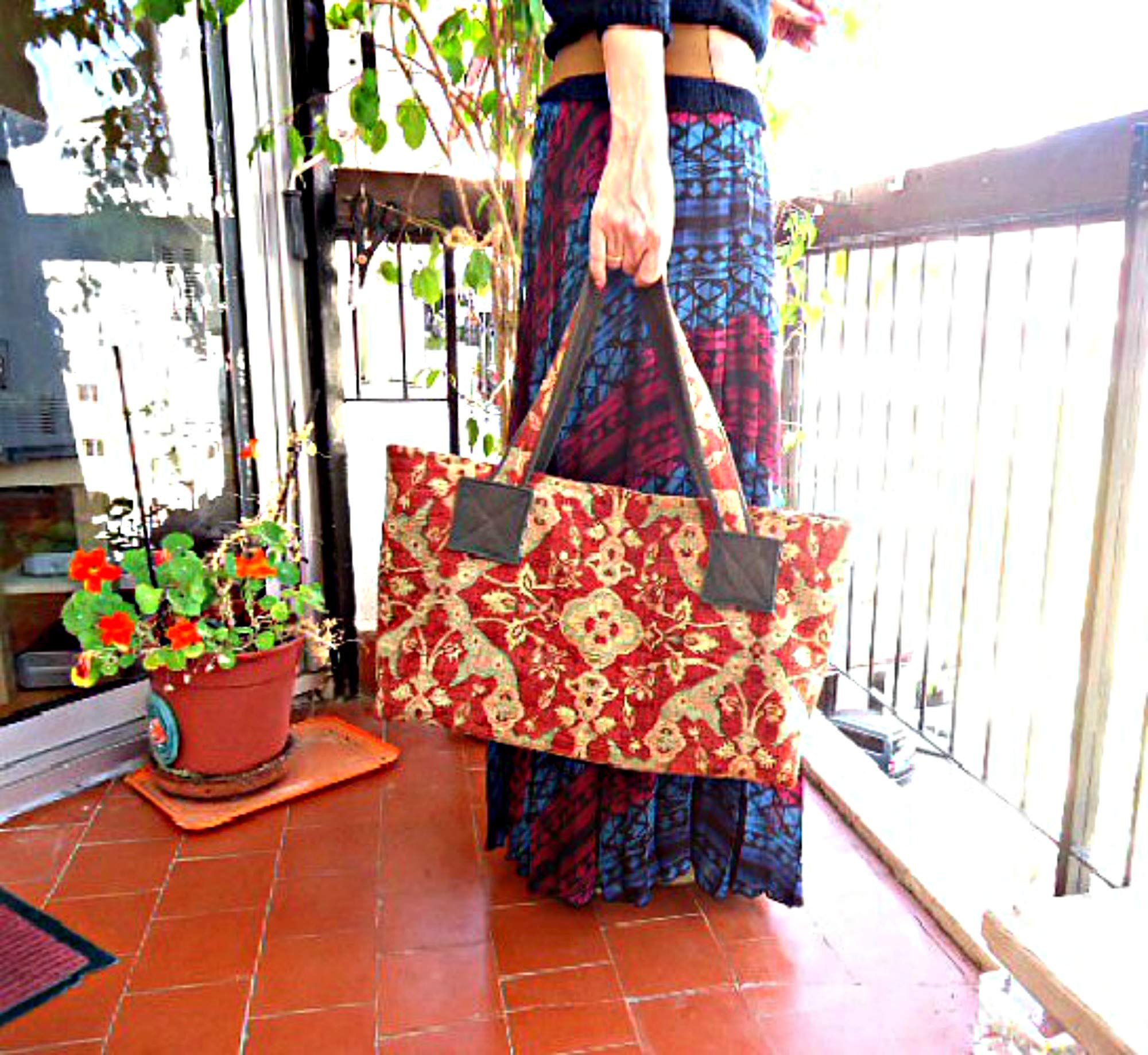 vintage fabric bags