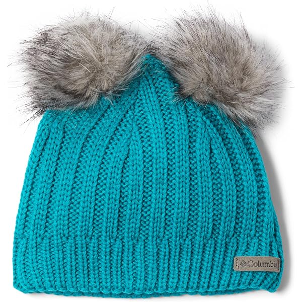 Kids Pom Pom Beanie MIRMARU Kids Cable Knit Beanie Hat With  display picture 3