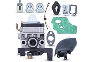 Atunee GX35 Carburatore per Honda GX35 HHT35 HHT35S 4 Tempi con Coperchio del Filtro dell'Aria Guarnizione Carburante Linea del Carburante Sostituisci 16100-Z0Z-034 Generatore Motore Tosaerba