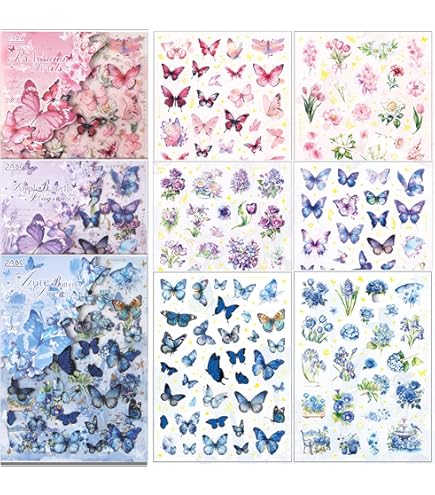 Pegatinas y Stickers de Mariposas - Colección Nueva 2026