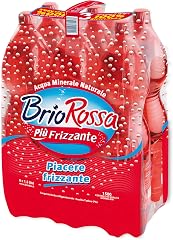 Rocchetta BrioRossa Acqua Minerale Naturale Frizzante 1.5L