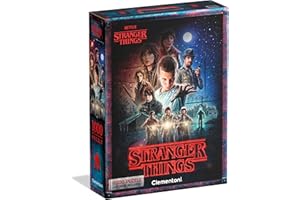Clementoni - Puzzle 1000 Pezzi per Adulti e Ragazzi, Special Series, Tema Serie TV Netflix Stranger Things, con Poster Incluso, Compact Box, Idea Regalo Uomo e Donna, Made in Italy, 50x70 cm, 39978