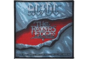 RAZAMATAZ AC/DC ACDC - Patch Aufnäher The Razors Edge 10x10cm