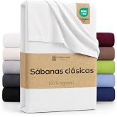 GREEN MARK Textilien Flat Sheet 100% Cotton &ndash; Classic Sheet without Elastic, Soft on the Skin, Easy to Care, Washable at High