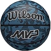 Wilson MVP Camo Basketball Blue