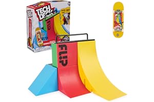Tech Deck X-Connect Set Starter – Competition Wall 2.0 Rampenset con Autentico Fingerboard della Marca Flip e Accessori, a Partire dai 6 Anni in su