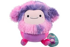 Squishmallows Original 7.5-Inch Woxie the Magenta Bigfoot | Collectable Cute Plush Toy, Cuddly Toys for Children, Soft Toys, Cute Teddies Suitable for Girls and Boys Ages 3