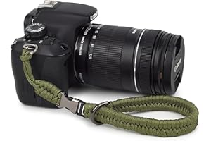 SUNYA Camera Wrist Strap for Photographers Quick Release Paracord Rope Camera Hand Strap Compatible for DSLR or Mirrorless Camera