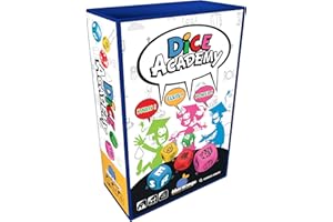 Blue Orange - Dice Academy - Jeu de Dé - Petit bac avec des dés ! Un Jeu de Lettres Fun et Amusant -rapidité et de Connaissance à partir de 8 Ans