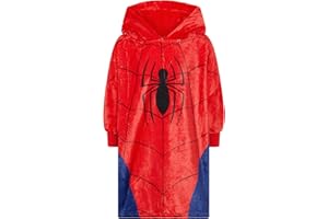 MARVEL Spiderman Deluxe Oodie Couverture surdimensionnée à Capuche pour garçon