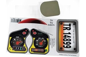 THE TOY RESTORE Yellow Replacement Stickers Fits Little Tikes 30th Anniversary Cozy Coupe Car