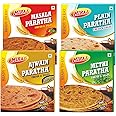Miraj Paratha Combo (Ajwain, Methi, Masala, Plain) Pack of 4X4 PCS