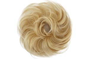 CAISHA Prettyshop XXL Hair Piece Hair Scrunchie Updo Bridal Hairstyles Voluminous Wavy Messy Bun