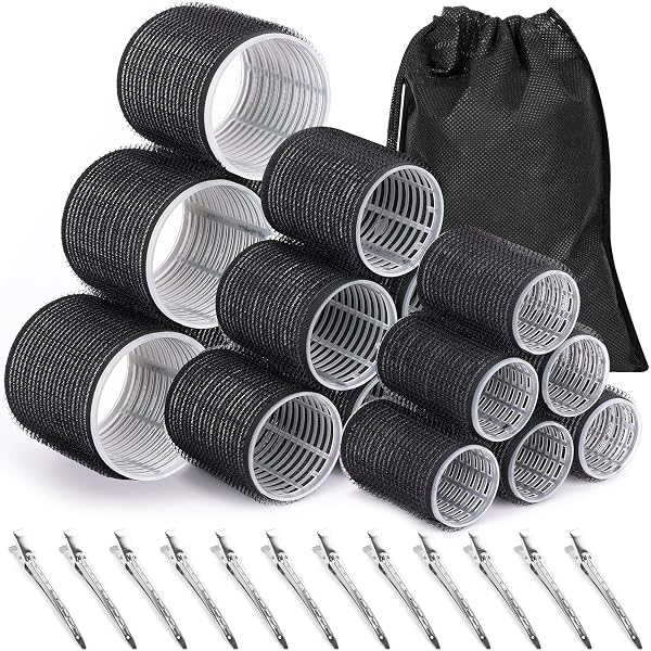 141-teiliges Lockenwickler Set Mit 6 Größen, Haarnetz & Clips – Für Volle, Schonende Locken Ohne Hitze