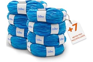 LillOne Donut 8 Universelle Extra-Lange Nachfüllkassetten für Windeleimer – Neue Anti-Geruchs-Formel – Kompatibel mit Tommee Tippee, Sangenic, Angelcare, LitterLocker und Weitere – 5-Schicht-Folie