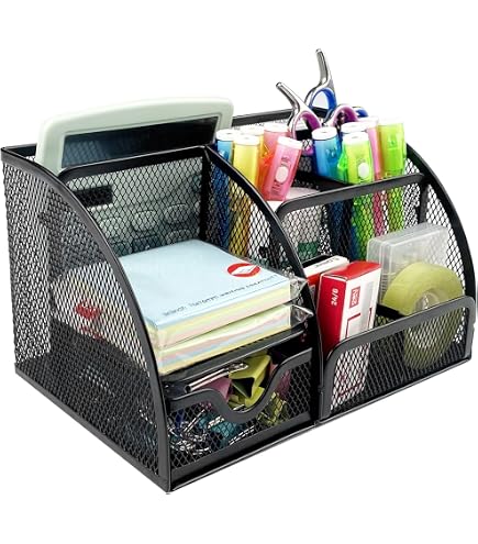 2x Organizer Make-up con Cassetti, Contenitore Impilabile con Porta-Rossetti, in Acrilico, Nero | Leroy Merlin