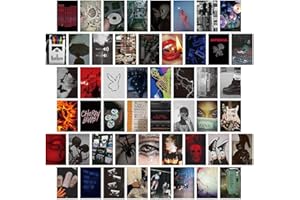 jiuzcare Postcards Pack 50 Postcard Blank Art Vintage Motivational and Different Images for Greeting Family Lovers Friends Birthday, M9028